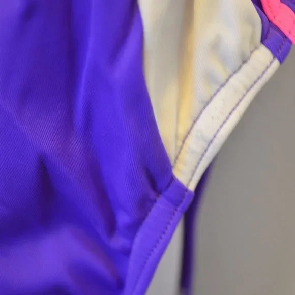 Speedo Girls Size 12 One Piece Bathing Swim Suit - Picture 4 of 9